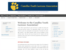Tablet Screenshot of camillusyouthlax.org